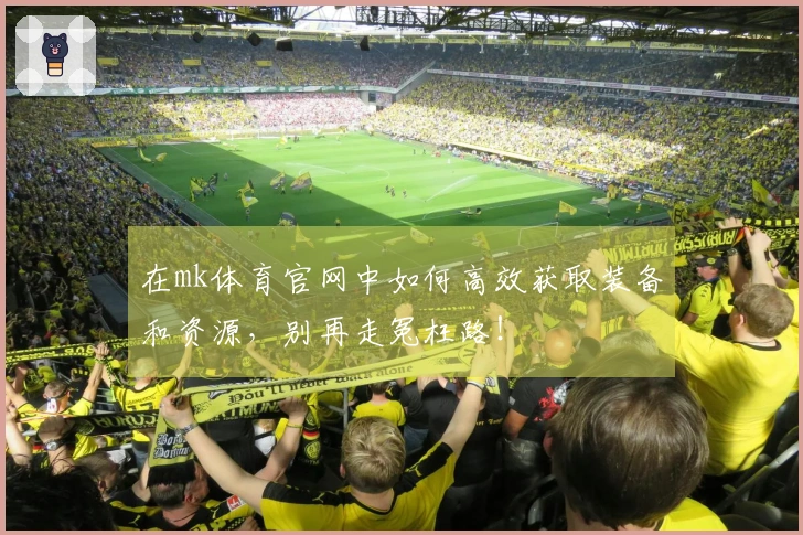 在mk体育官网中如何高效获取装备和资源，别再走冤枉路！